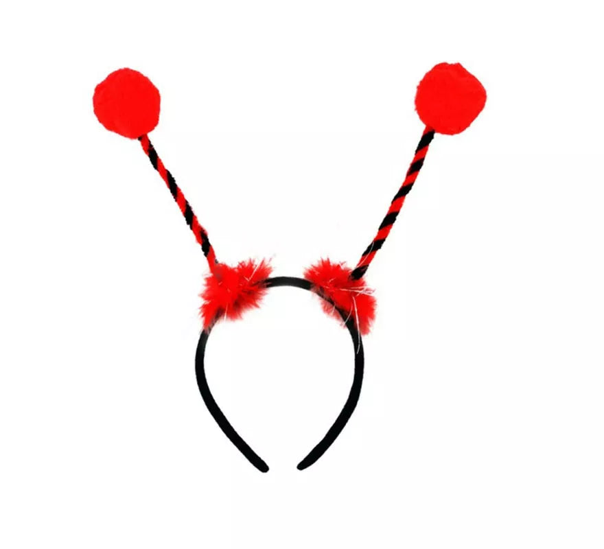Translation missing: es.Diadema de Antenas de Mariquita rojo