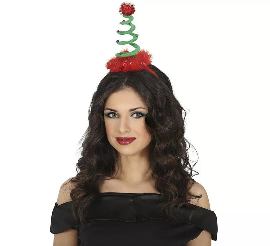 Translation missing: es.Diadema de Árbol de Navidad en espiral
