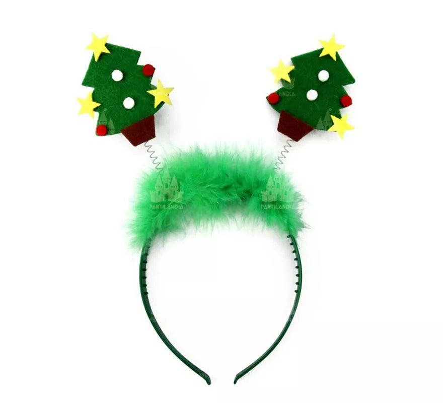 Translation missing: es.Diadema de Árbol de Navidad estrellas amarillas
