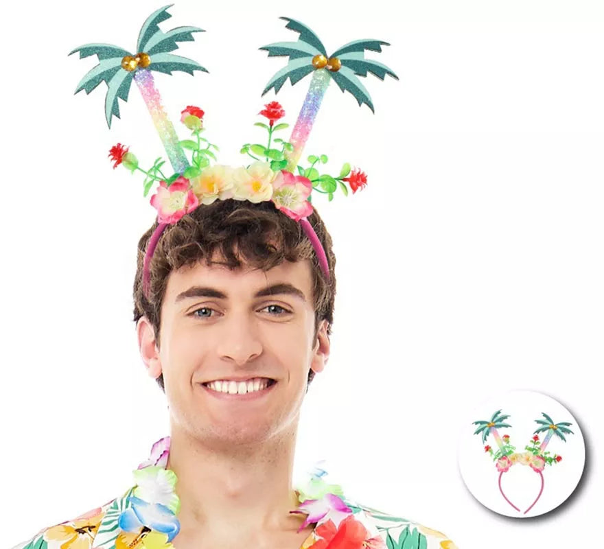 Translation missing: es.Diadema de Árboles Coco Floral