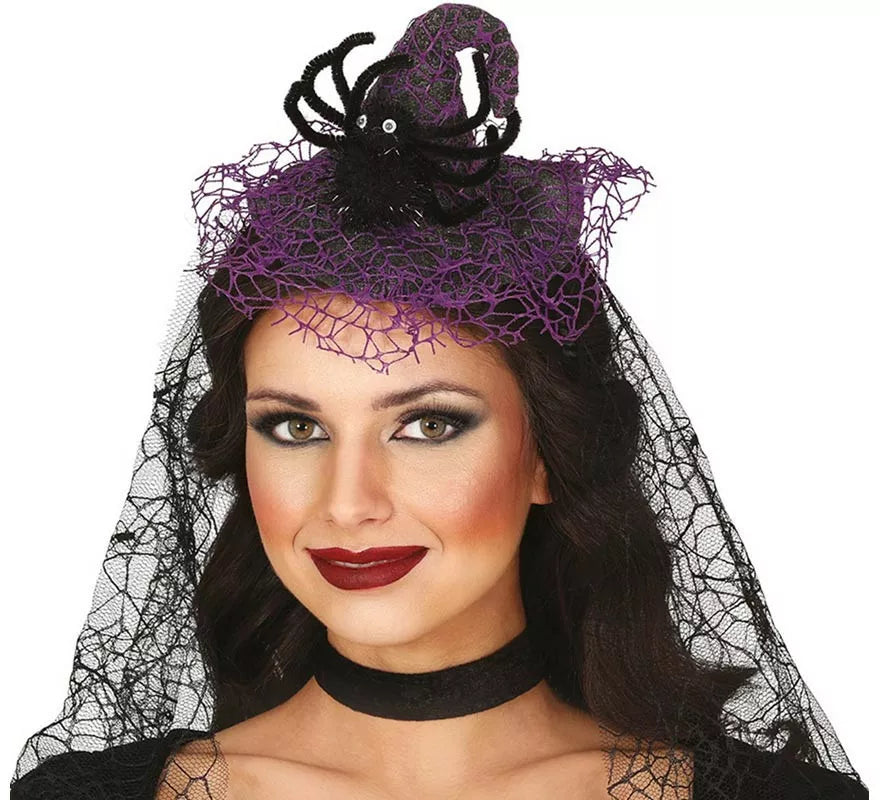 Translation missing: es.Diadema de Bruja con Velo