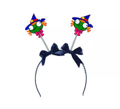 Diadema de Brujas coloridas con lazos