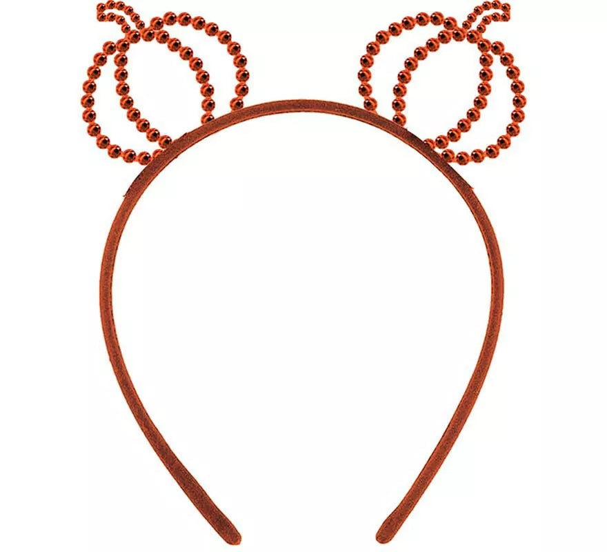 Translation missing: es.Diadema de Calabazas Piedras naranja