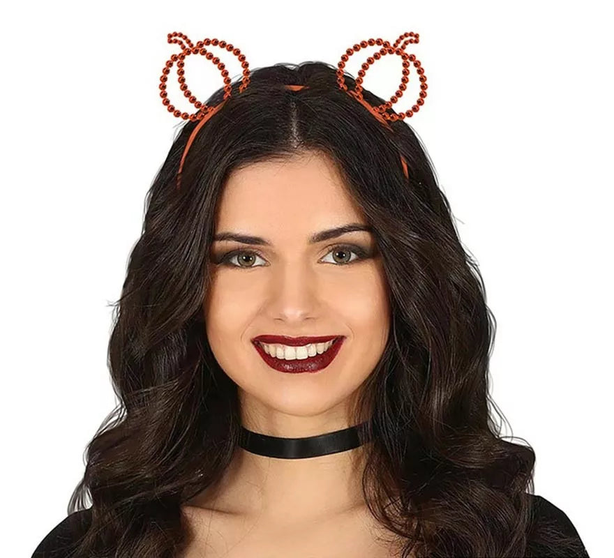 Translation missing: es.Diadema de Calabazas Piedras naranja