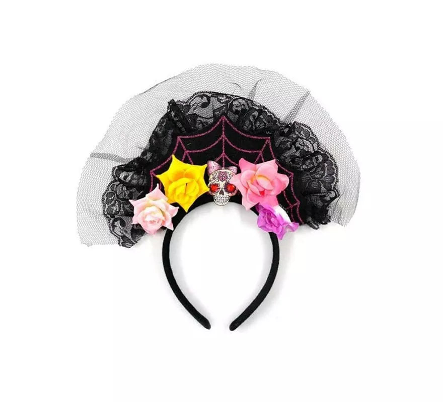Translation missing: es.Diadema de Catrina Encajes