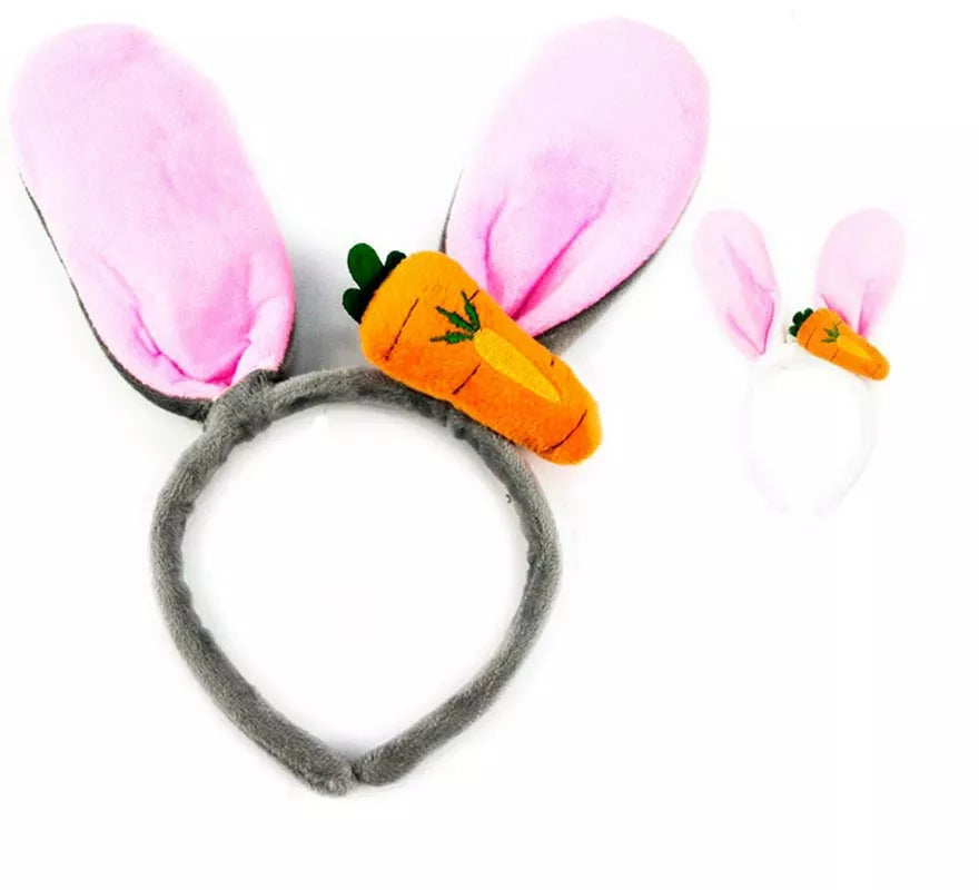 Translation missing: es.Diadema de Conejo y Zanahoria en colores surtidos
