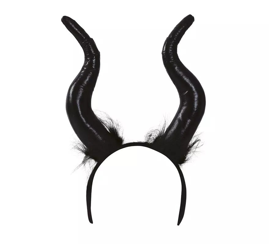 Translation missing: es.Diadema de Cuernos Negros Malvada