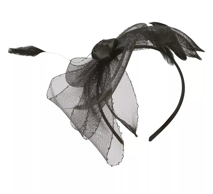 Translation missing: es.Diadema de Flor Negra