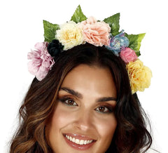 Diadema de Flores Multicolor