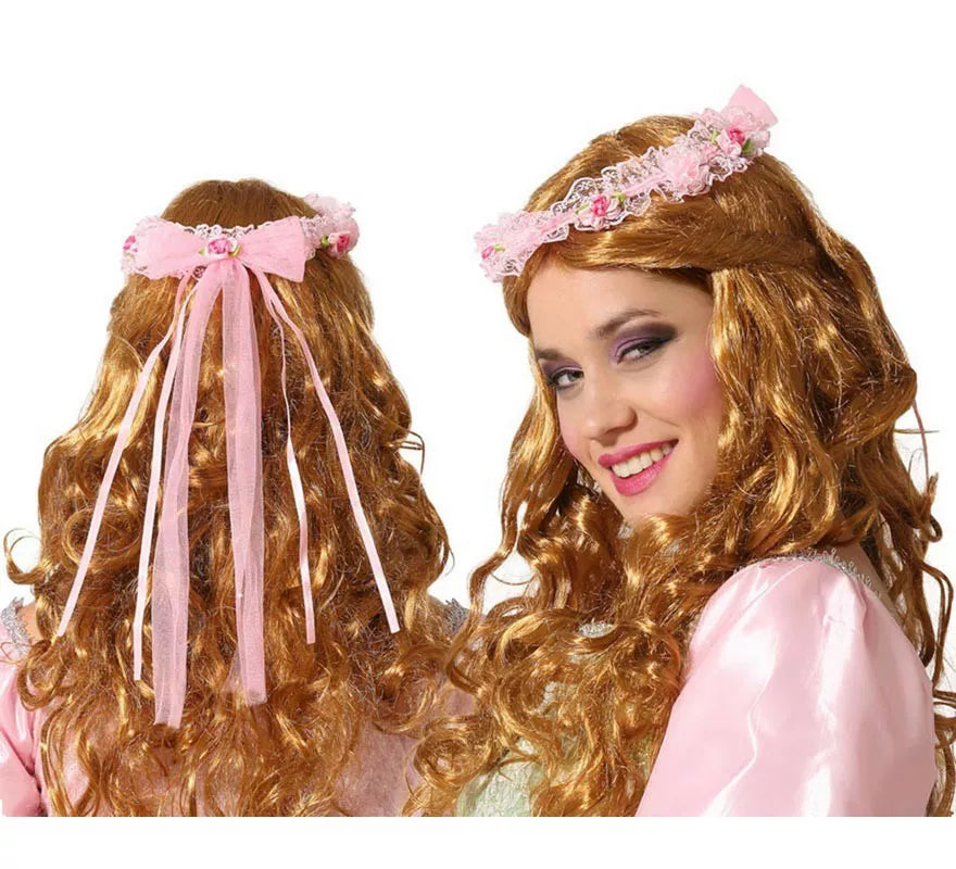 Translation missing: es.Diadema de Flores Rosa
