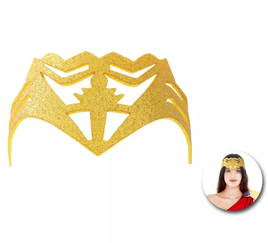Translation missing: es.Diadema de Heroína Amazónica dorada