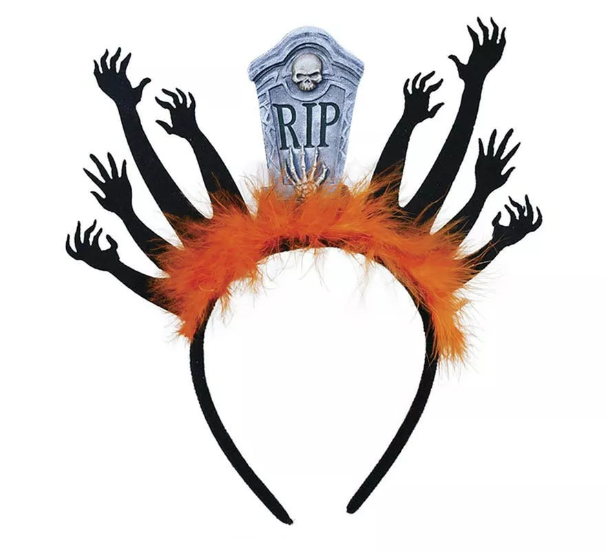 Translation missing: es.Diadema de Lápida con Zombies