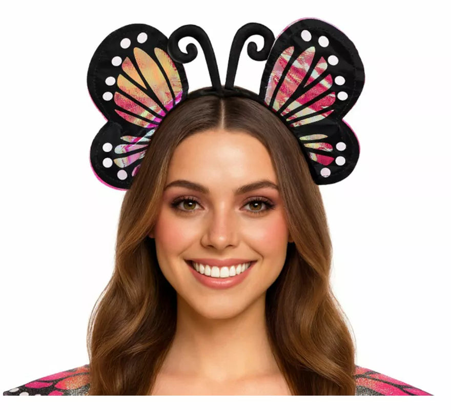 Translation missing: es.Diadema de Mariposas en colores surtidos