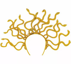 Diadema de Medusa dorada