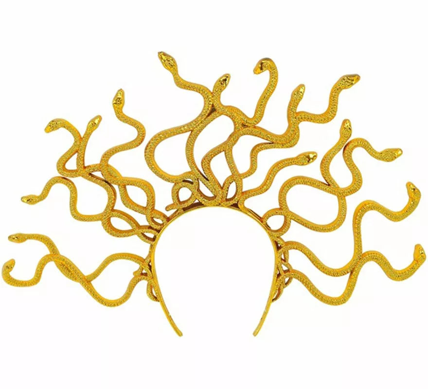 Translation missing: es.Diadema de Medusa dorada