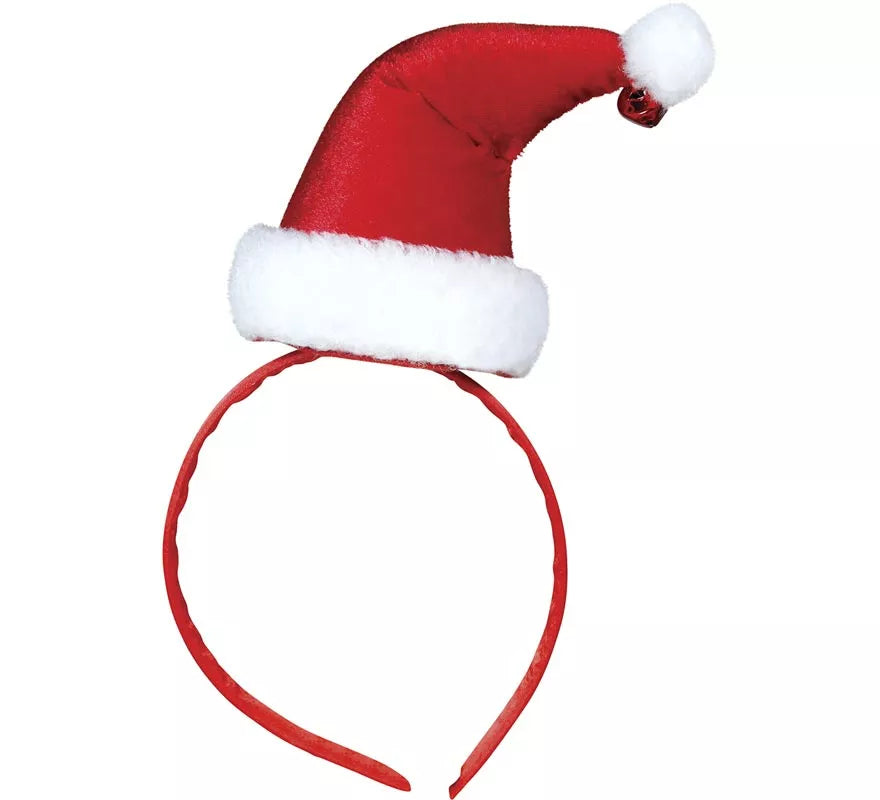 Diadema de Minisombrero de Papá Noel