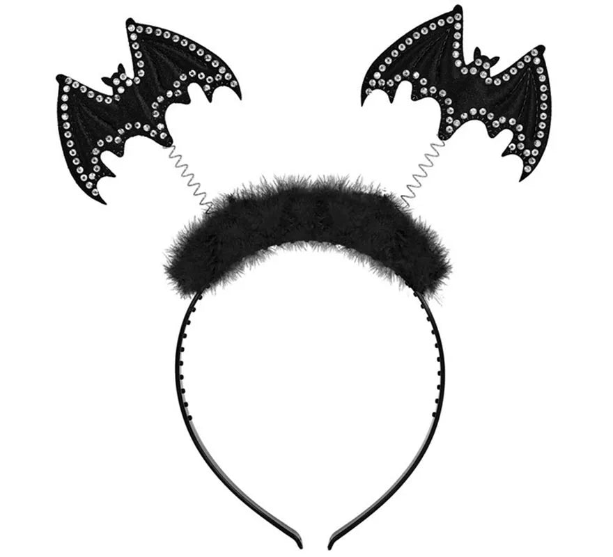 Translation missing: es.Diadema de Murciélago con Strass