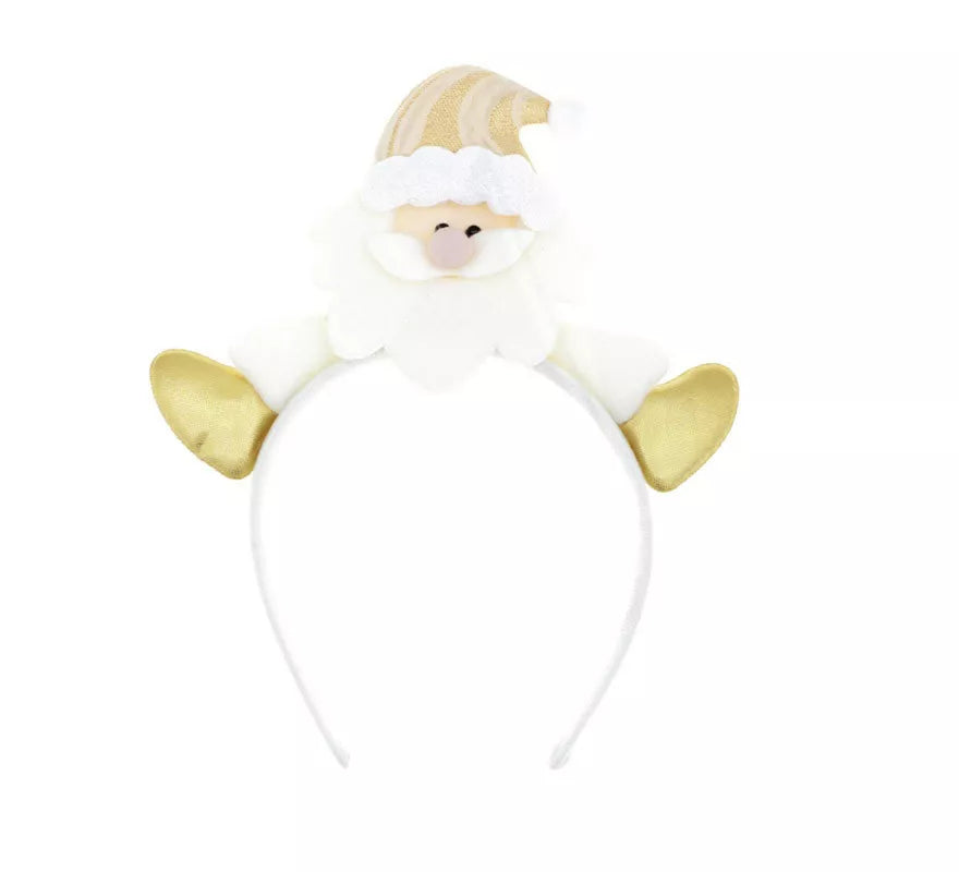 Translation missing: es.Diadema de Papá Noel White Christmas