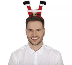 Diadema de Piernas de Papá Noel
