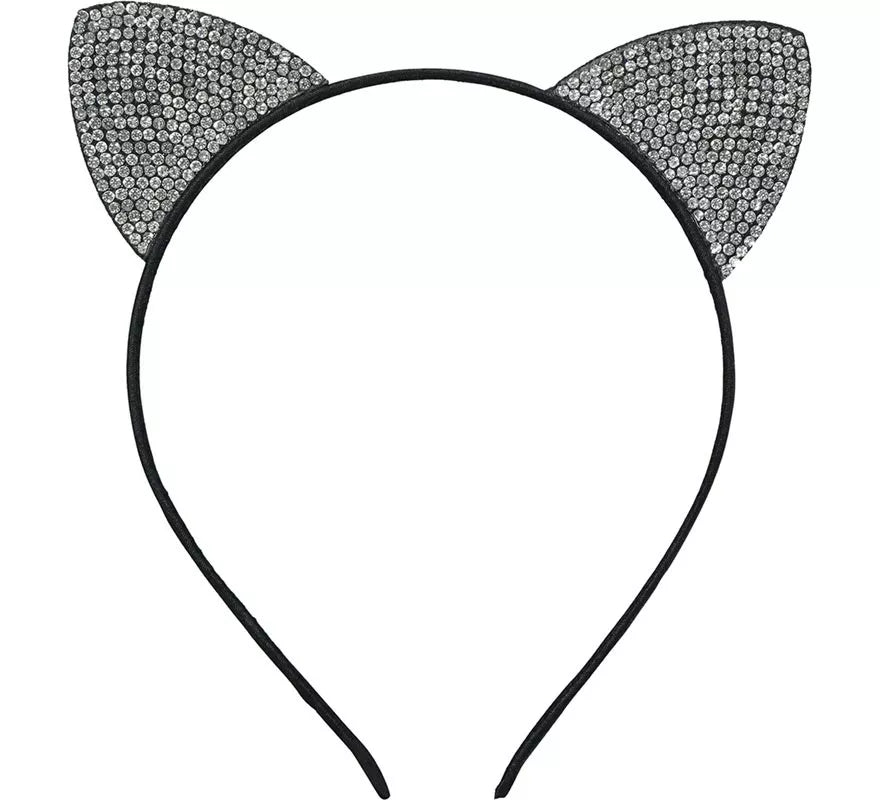 Diadema de Ratón plateada