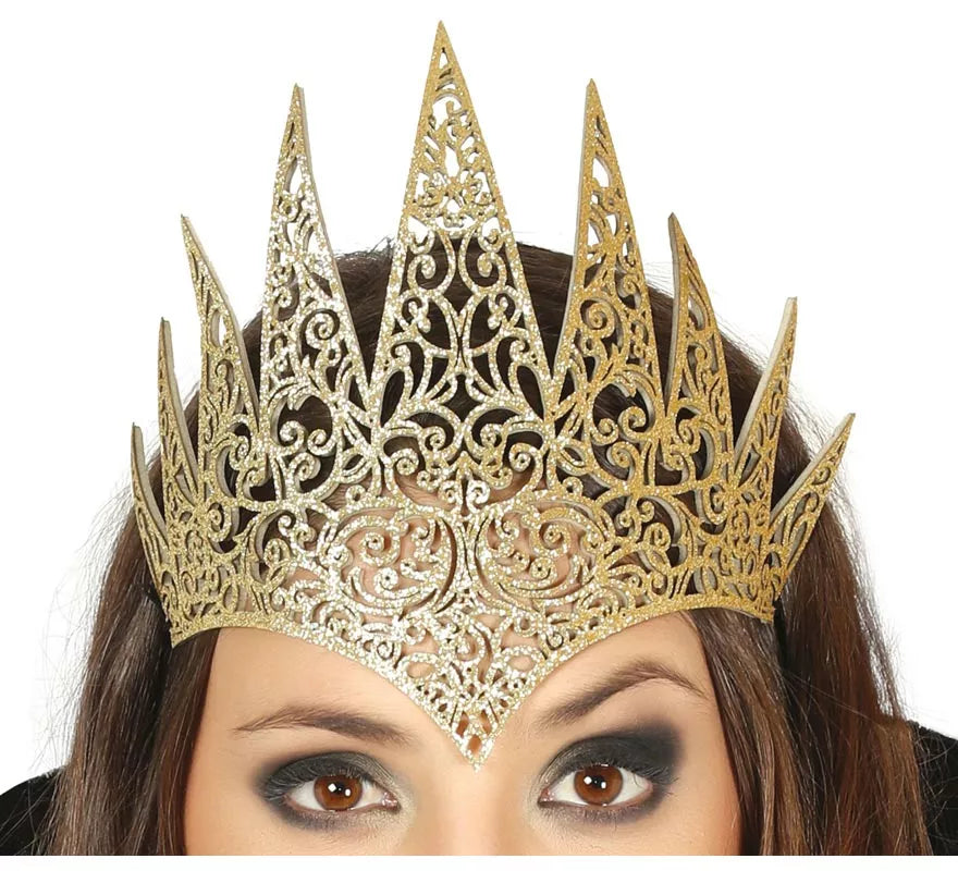 Translation missing: es.Diadema de Reina Malvada Dorada