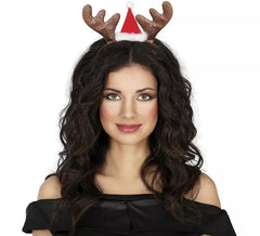 Diadema de Reno con Gorrito