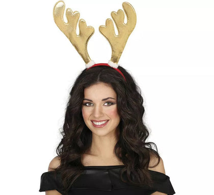 Diadema de Reno dorado