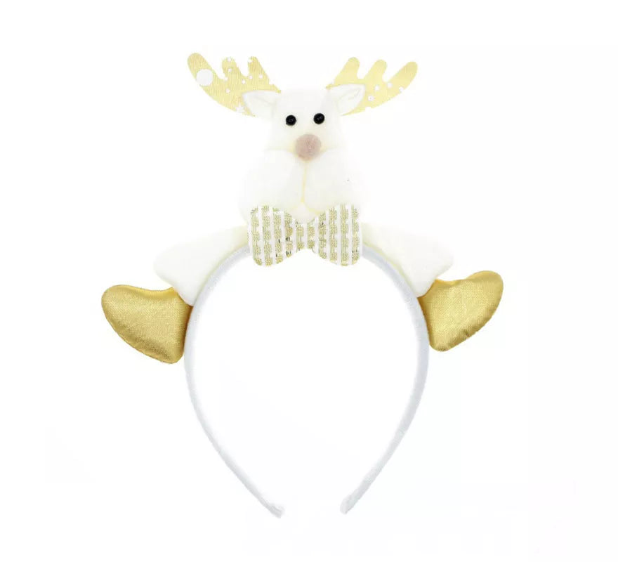 Translation missing: es.Diadema de Reno White Christmas