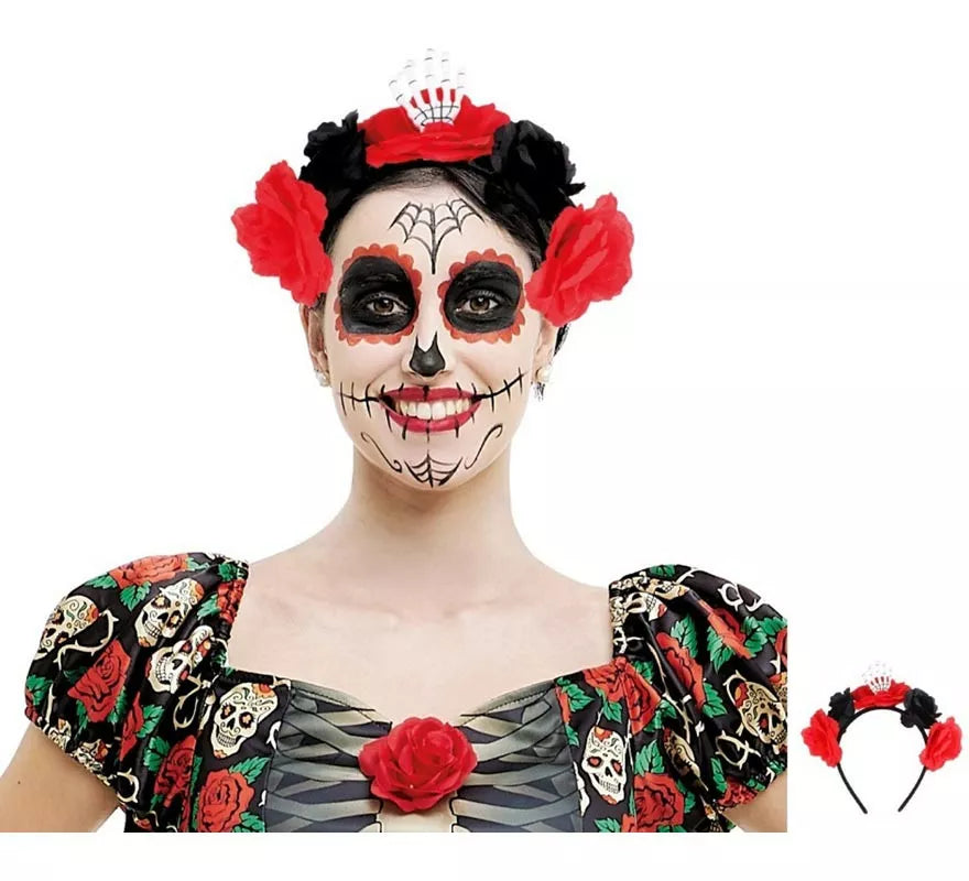 Translation missing: es.Diadema de Rosas con mano