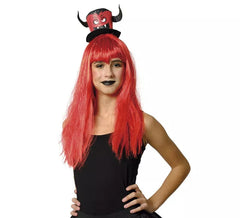 Diadema de Sombrerito Diablo infantil