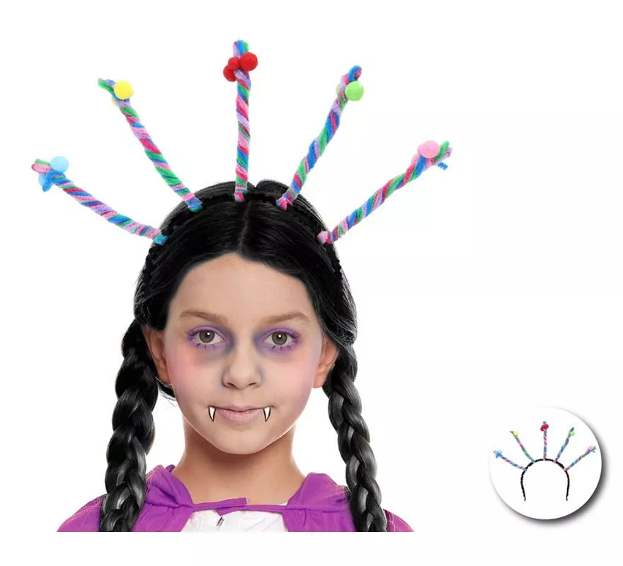 Translation missing: es.Diadema de Trenzas de peluche infantil