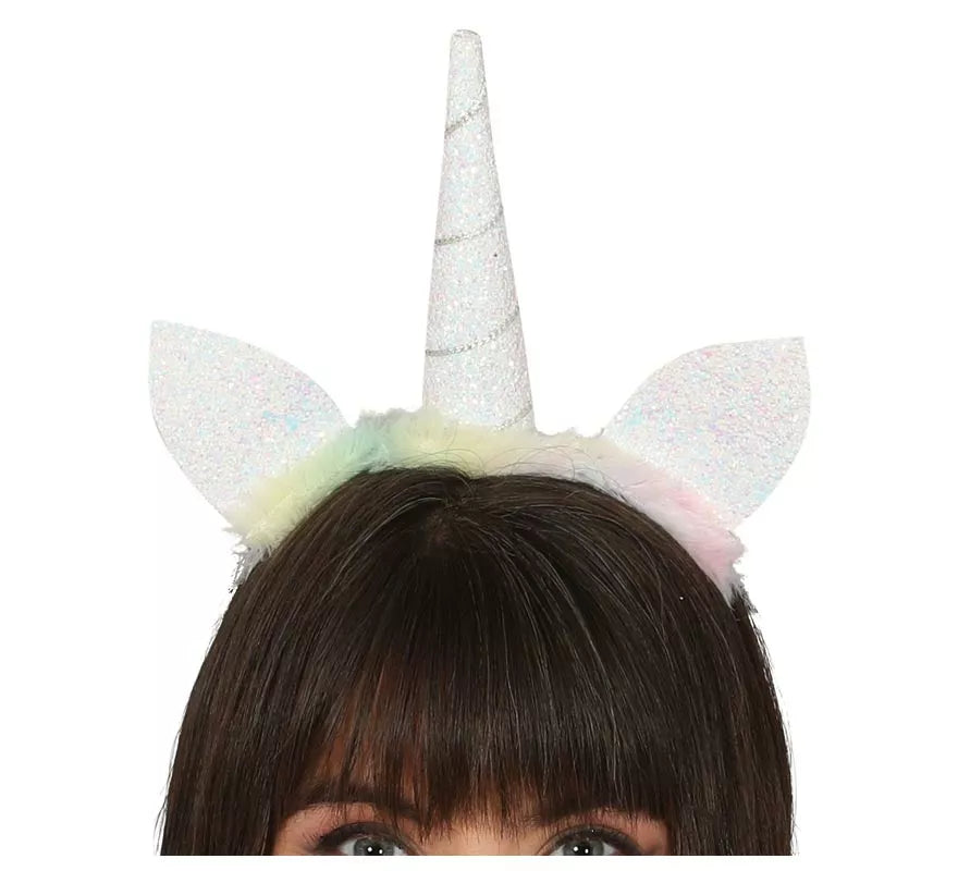Translation missing: es.Diadema de Unicornio Blanco