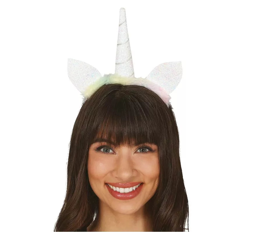 Translation missing: es.Diadema de Unicornio Blanco