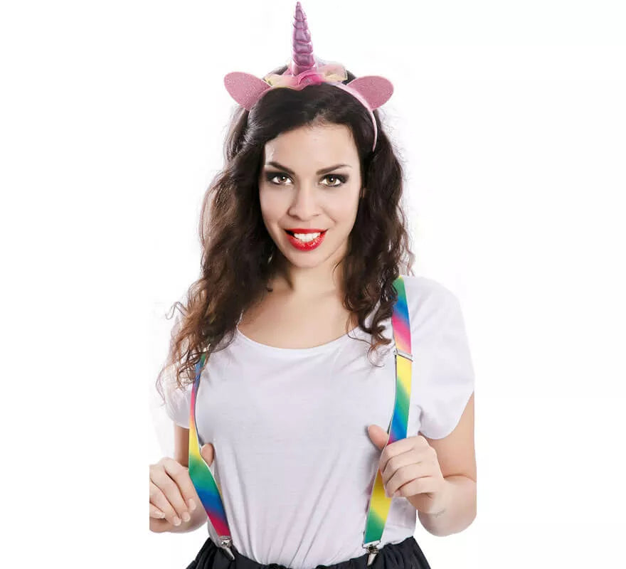 Translation missing: es.Diadema de Unicornio rosa infantil