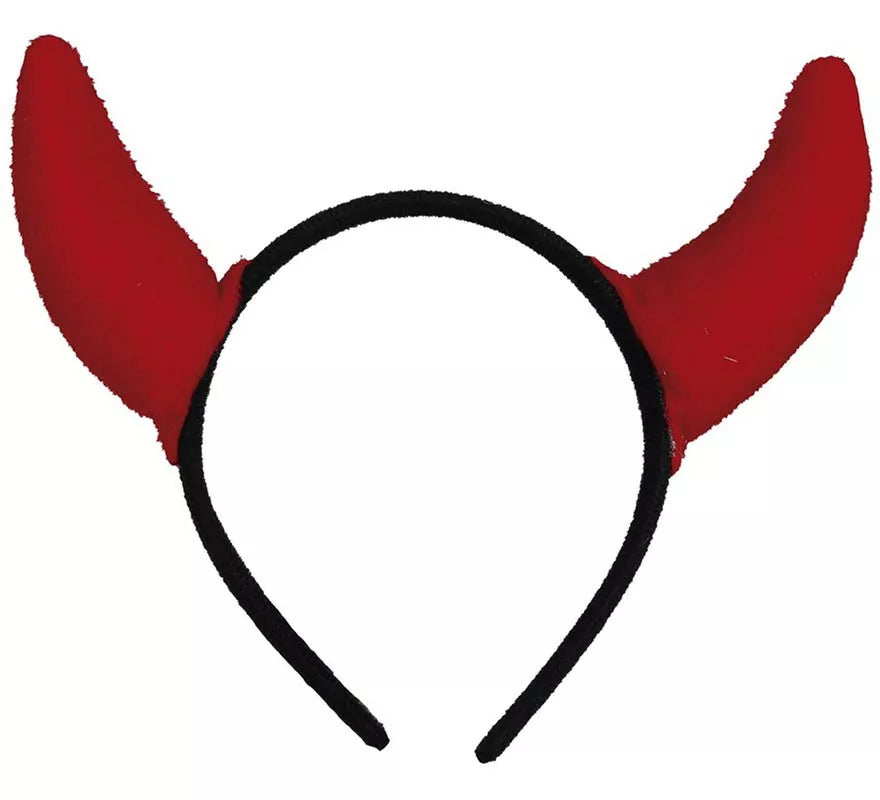 Diadema Demonio Tela