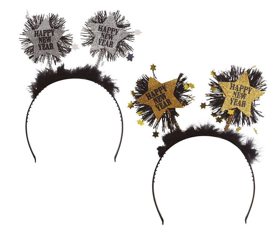 Diadema Estrella 'Happy New Year' Surtidos