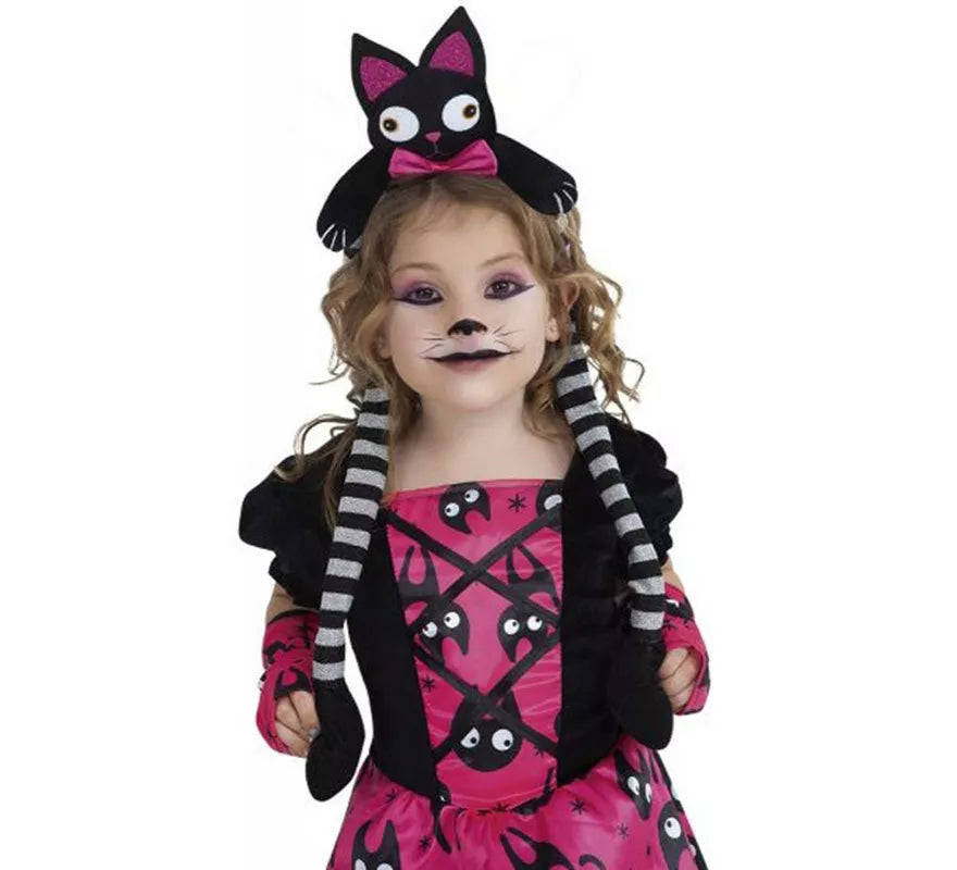 Translation missing: es.Diadema Gatito Negro con Orejas Mágicas