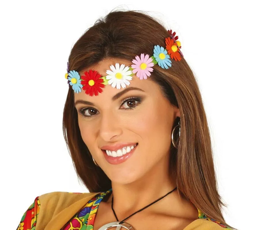 Translation missing: es.Diadema o Cinta con Flores Multicolor