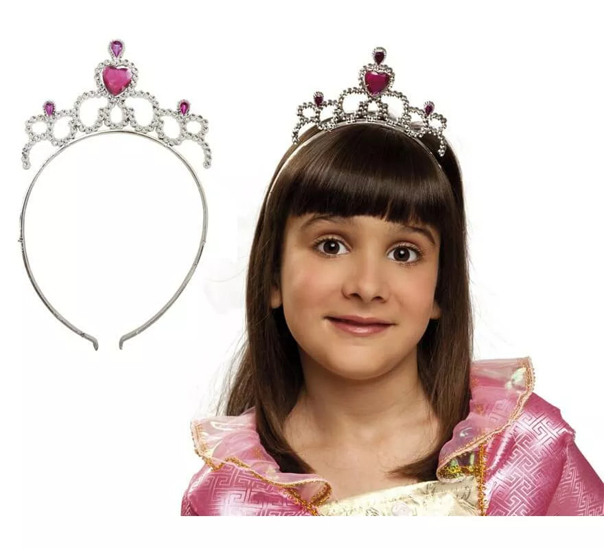 Translation missing: es.Diadema o Tiara plata de Princesa