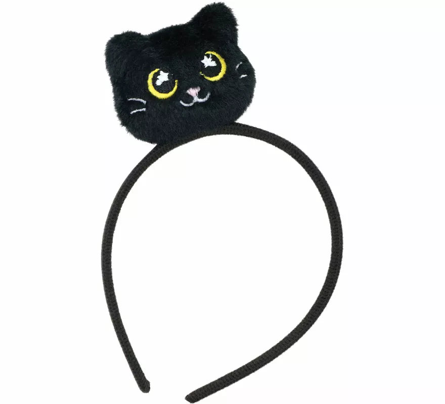 Diadema Peluche de Gato
