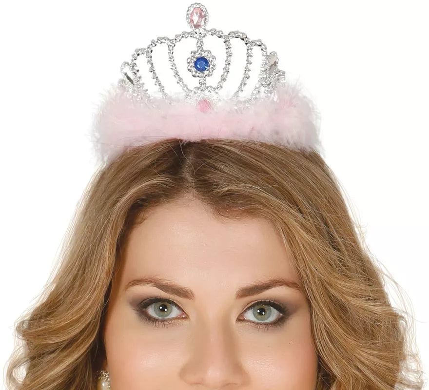 Translation missing: es.Diadema Plata con plumas