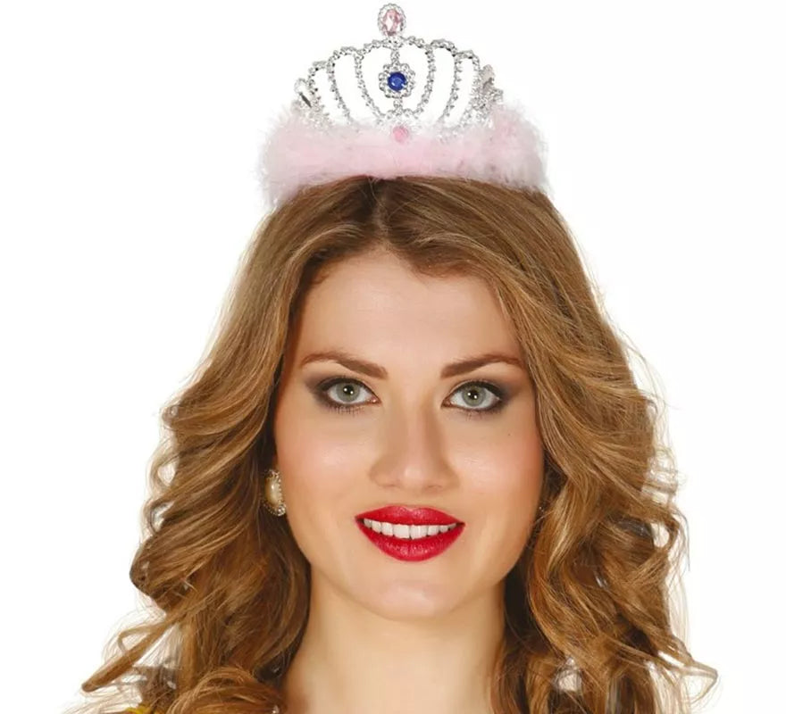 Translation missing: es.Diadema Plata con plumas