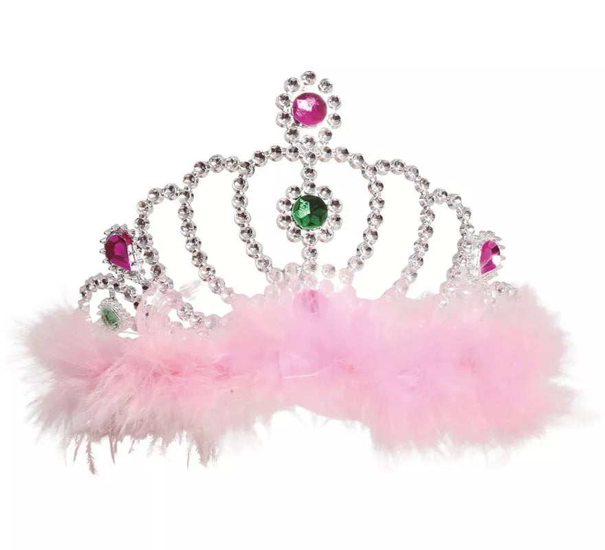 Translation missing: es.Diadema Plata con plumas