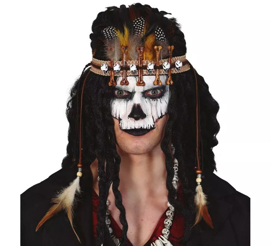 Translation missing: es.Diadema Voodoo con Plumas
