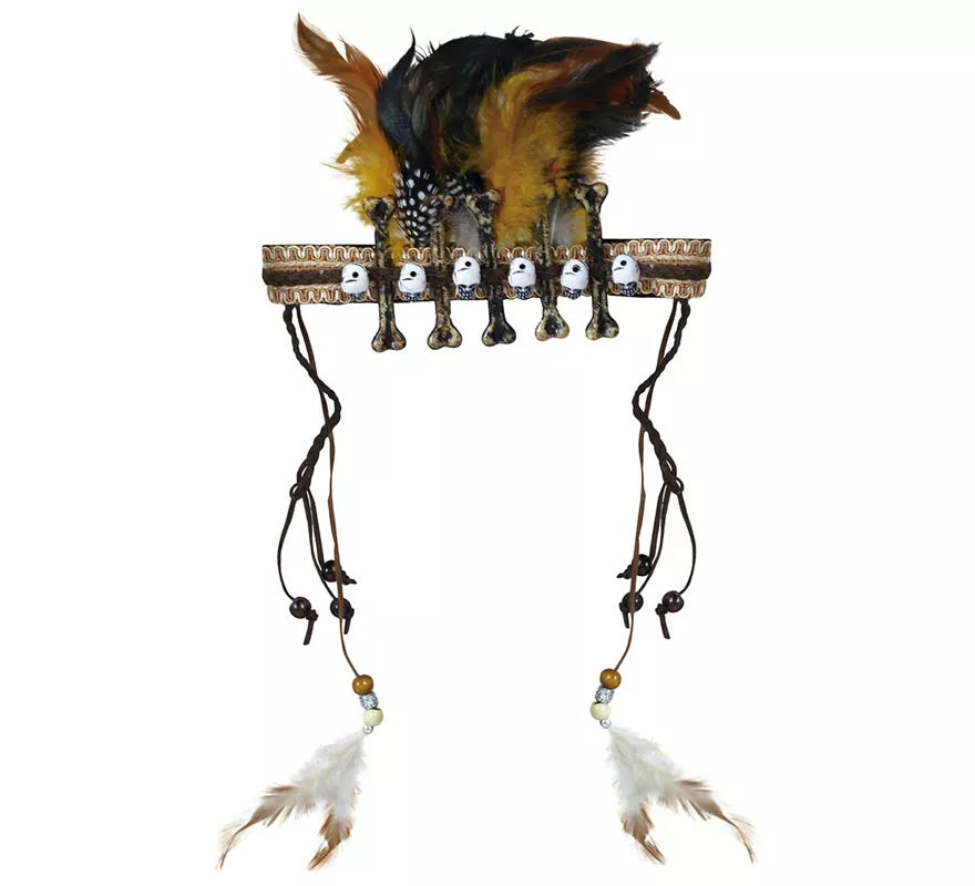 Translation missing: es.Diadema Voodoo con Plumas