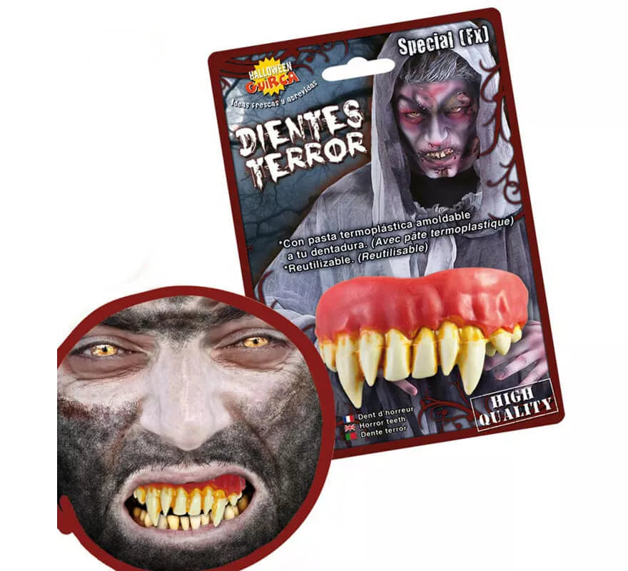 Translation missing: es.Dientes de Monstruo Vampiro para Halloween