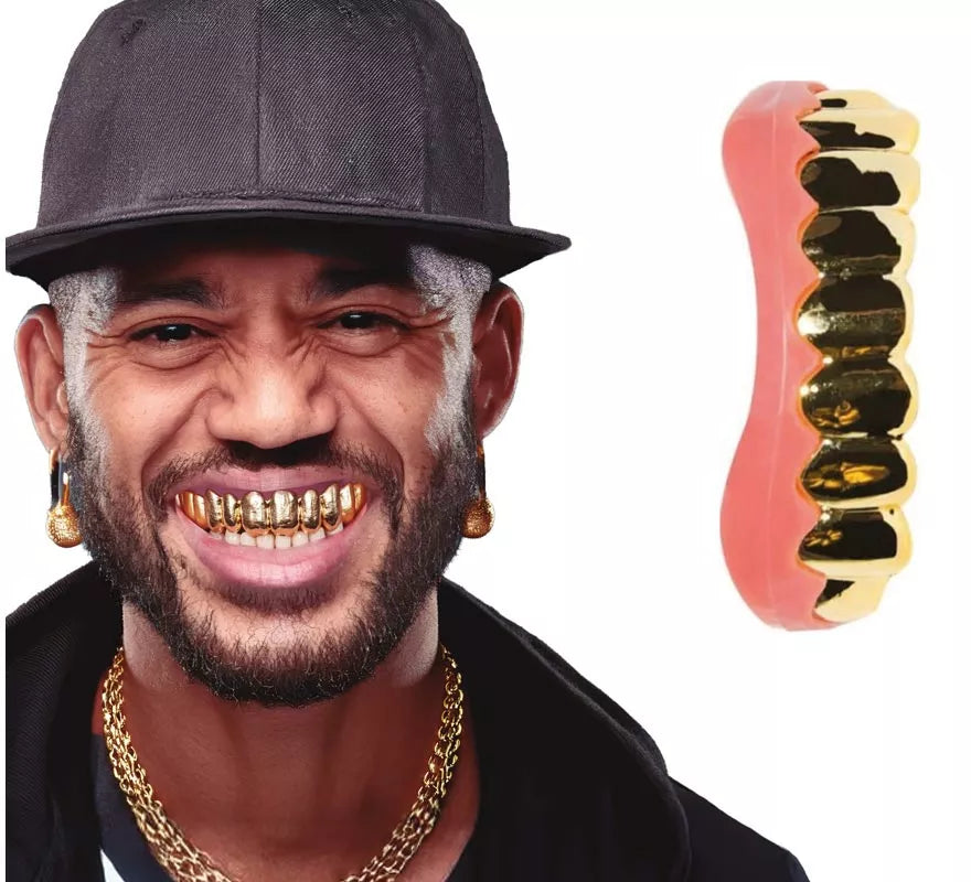 Translation missing: es.Dientes dorados de rapero