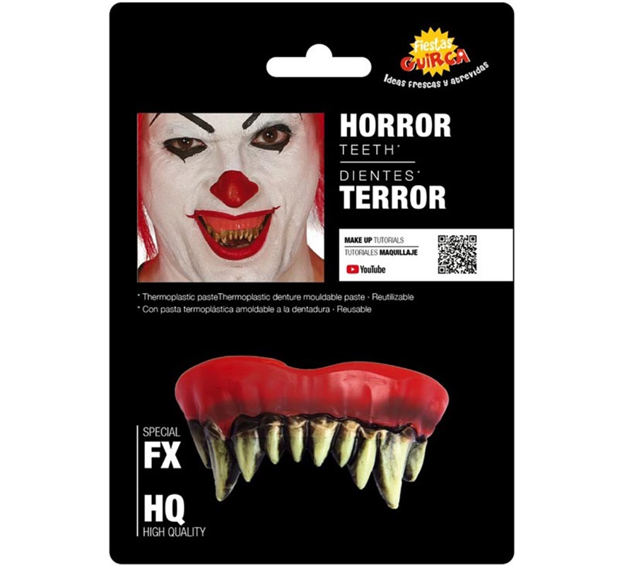 Translation missing: es.Dientes Monstruo Zombie para Halloween