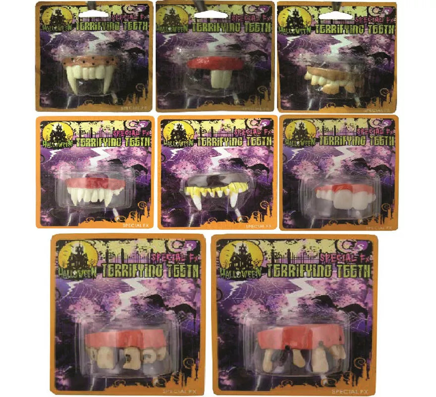 Translation missing: es.Dientes terroríficos de Halloween modelos surtidos