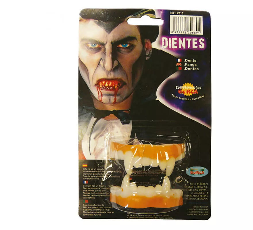 Translation missing: es.Dientes Vampiro de látex para Halloween